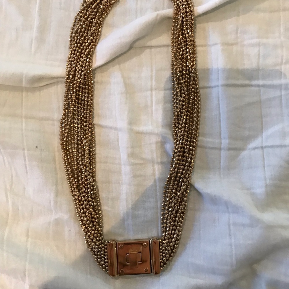 Michael Kors Gold Statement Necklace